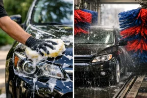 Ist Handwäsche am Auto besser als die Waschanlage?