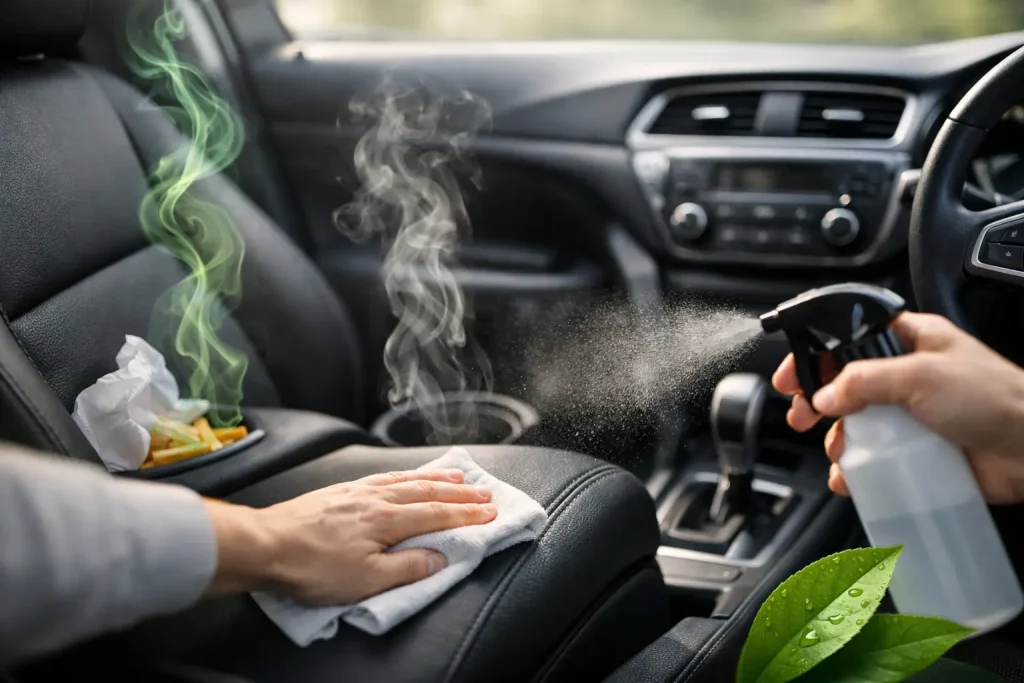 Innenraum-Gerüche im Auto dauerhaft entfernen